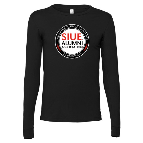 Main Image for  Bella + Canvas Black Jersey Cotton Long Sleeve T Shirt