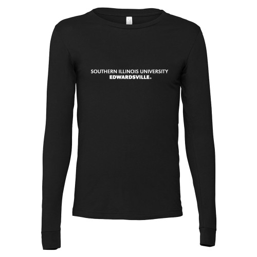 Main Image for  Bella + Canvas Black Jersey Cotton Long Sleeve T Shirt