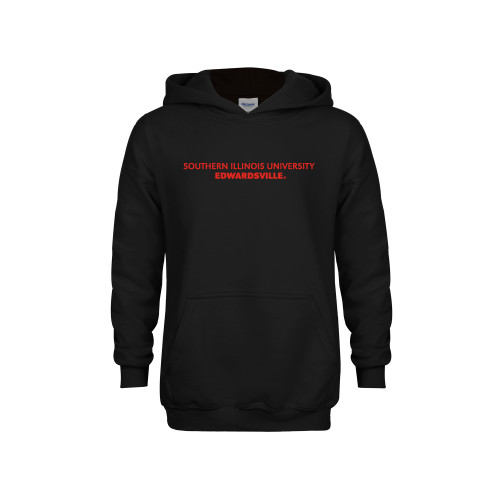 Youth Black Fleece Hoodie - Southern Illinois University Edwardsville