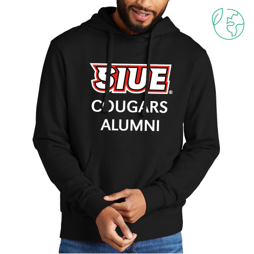  Allmade Black Organic French Terry Pullover Hoodie - SIUE Alumni