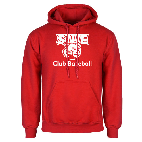  Red Fleece Hoodie - SIUE Club Baseball
