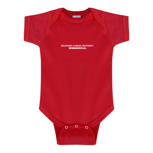  Red Infant Onesie - Southern Illinois University Edwardsville
