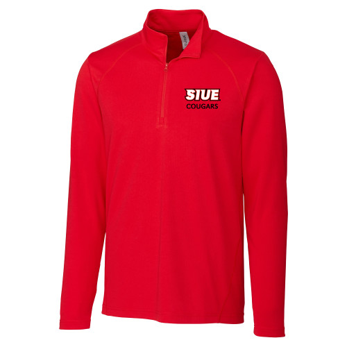 Main Image for  C&B Red Clique Ice Pique Half Zip