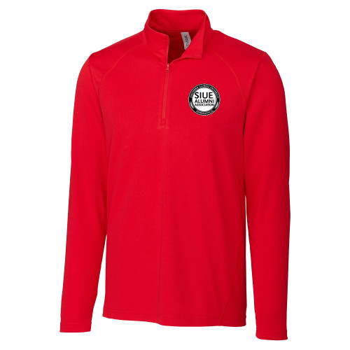 Main Image for  C&B Red Clique Ice Pique Half Zip
