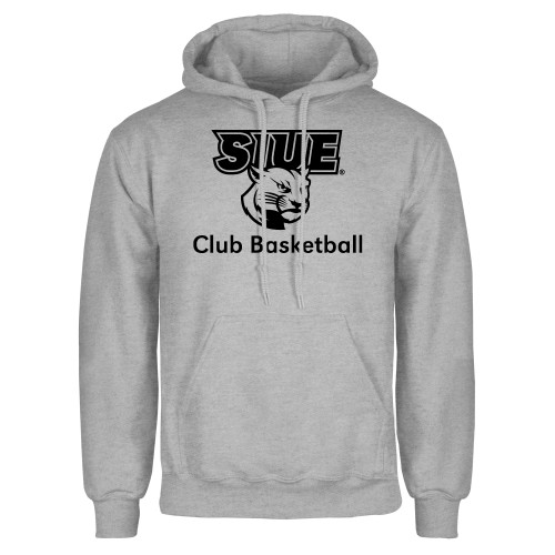  Grey Fleece Hoodie - SIUE Club Basketball