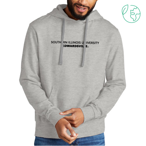  Allmade Light Grey Organic French Terry Pullover Hoodie - Southern Illinois University Edwardsville