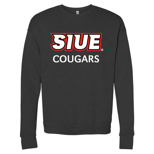 Main Image for  Bella + Canvas Dark Grey Heather Fleece Crew