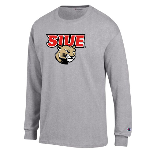 Main Image for  Champion Oxford Grey Long Sleeve T Shirt