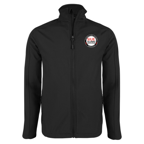  Black Softshell Jacket - SIUE Alumni Association
