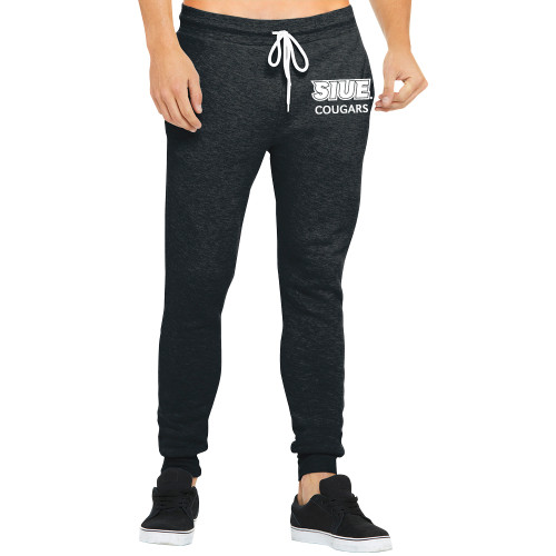  Bella Canvas Charcoal Heather Joggers - SIUE Cougars