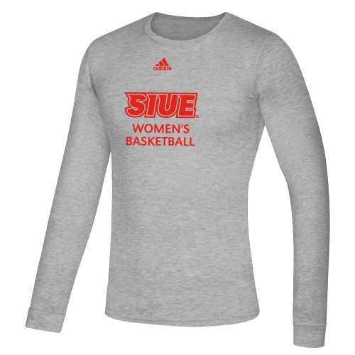 Main Image for  Adidas Medium Grey Heather Creator Performance Long Sleeve Tee