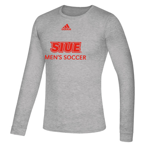 Main Image for  Adidas Medium Grey Heather Creator Performance Long Sleeve Tee