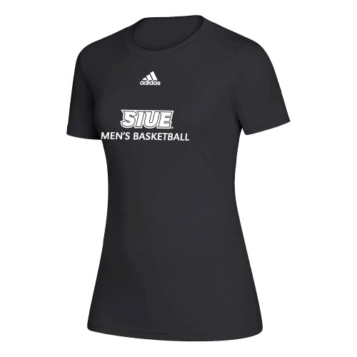  Adidas Womens Black Creator Performance Tee - Adidas SIUE Mens Basketball