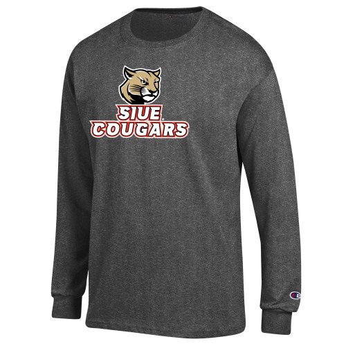 Main Image for  Champion Granite Heather Long Sleeve T Shirt