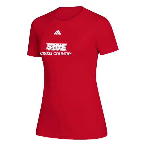 Main Image for  Adidas Womens Red Creator Performance Tee