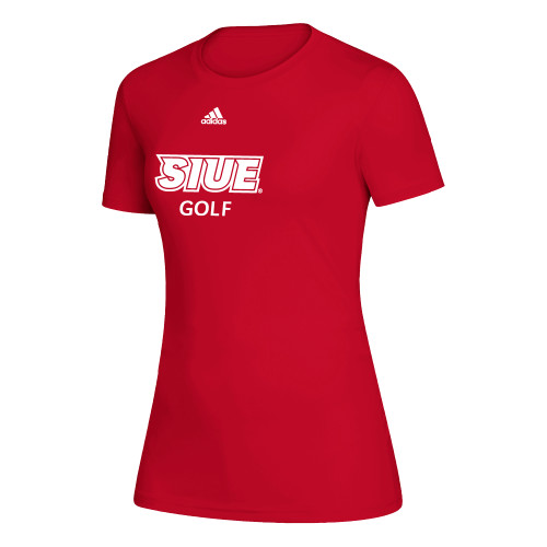 Main Image for  Adidas Womens Red Creator Performance Tee