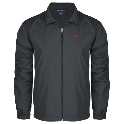  Charcoal Full Zip Wind Jacket - Southern Illinois University Edwardsville