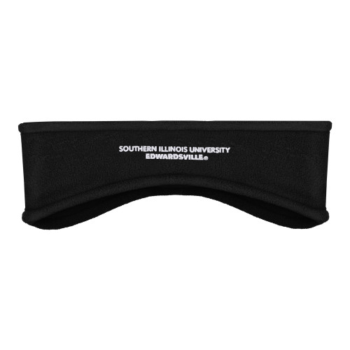  Black Stretch Fleece Headband - Southern Illinois University Edwardsville