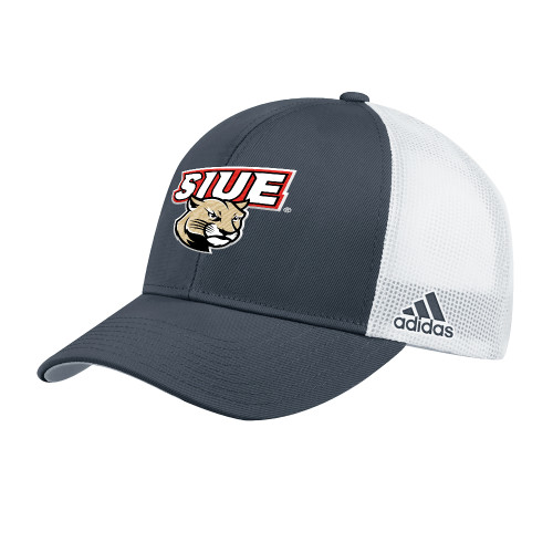  Adidas Onix Structured Adjustable Mesh Hat - SIUE Cougar Head