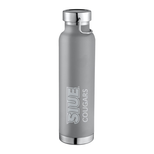  Thor Copper Vacuum Insulated Grey Bottle 22oz - SIUE Cougars Engraved
