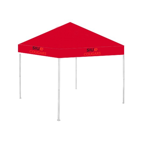 9 ft x 9 ft Red Tent - SIUE Cougars