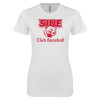 Thumbnail image for  Next Level Womens White Boyfriend Tee