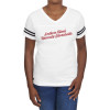 Thumbnail image for  Fall Rush Ladies White 60/40 Football Tee