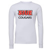 Thumbnail image for  Bella + Canvas White Jersey Cotton Long Sleeve T Shirt