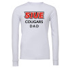 Thumbnail image for  Bella + Canvas White Jersey Cotton Long Sleeve T Shirt
