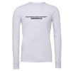 Thumbnail image for  Bella + Canvas White Jersey Cotton Long Sleeve T Shirt