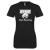 Thumbnail image for  Next Level Womens Black Boyfriend Tee