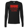 Thumbnail image for  Bella + Canvas Black Jersey Cotton Long Sleeve T Shirt