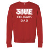 Thumbnail image for  Bella + Canvas Red Fleece Crew