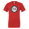 Thumbnail image for  Bella + Canvas Red Jersey Cotton T Shirt