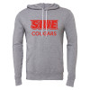 Thumbnail image for  Bella + Canvas Heather Grey Fleece Hood