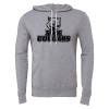 Thumbnail image for  Bella + Canvas Heather Grey Fleece Hood