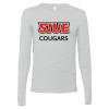 Thumbnail image for  Bella + Canvas Ash Grey Jersey Cotton Long Sleeve T Shirt