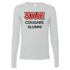 Thumbnail image for  Bella + Canvas Ash Grey Jersey Cotton Long Sleeve T Shirt