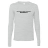 Thumbnail image for  Bella + Canvas Ash Grey Jersey Cotton Long Sleeve T Shirt