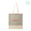 Thumbnail image for  Split Recycled Grey Cotton Twill Convention Tote