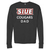 Thumbnail image for  Bella + Canvas Dark Grey Heather Fleece Crew