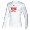 Thumbnail image for  Adidas White Creator Performance Long Sleeve Tee