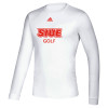 Thumbnail image for  Adidas White Creator Performance Long Sleeve Tee