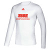 Thumbnail image for  Adidas White Creator Performance Long Sleeve Tee