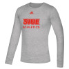 Thumbnail image for  Adidas Medium Grey Heather Creator Performance Long Sleeve Tee