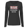 Thumbnail image for  Womens Dark Heather Long Sleeve V Neck Tee 