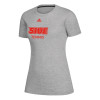 Thumbnail image for  Adidas Womens Medium Heather Grey Creator Performance  Tee
