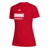 Thumbnail image for  Adidas Womens Red Creator Performance Tee