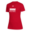 Thumbnail image for  Adidas Womens Red Creator Performance Tee