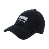 Thumbnail image for  Black Unstructured Adjustable Low Profile Hat